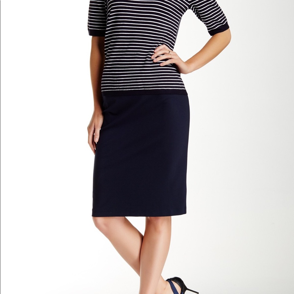 PHILOSOPHY women’s pencil skirt career work black